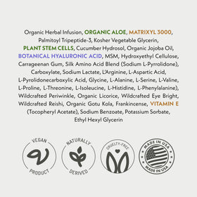 Vegan and cruelty-free label shown for ethical skincare.