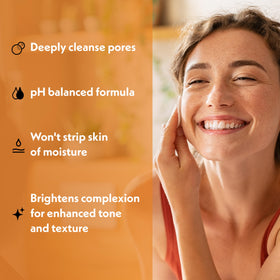 Eve Hansen Vitamin C Toner bottle back label shows vegan, cruelty-free claims.