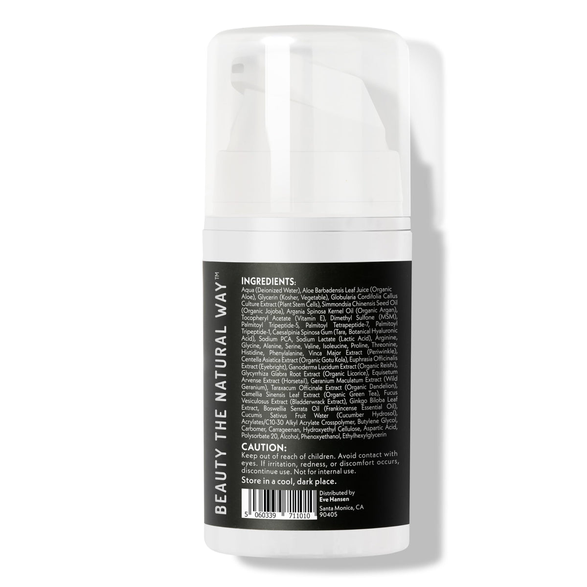 Eve Hansen Vitamin E rich formula nourishes the eye area.