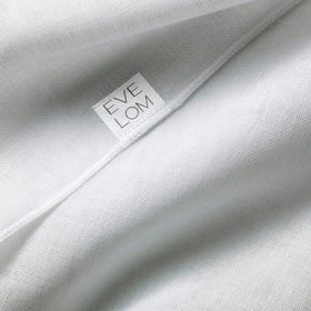 EVE LOM Muslin Cloth air-drying to preserve fibers and longevity.