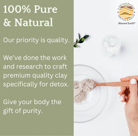 Evenbetternow Blessed Earth Detox Clay Bath 4 lb packaging for family use.