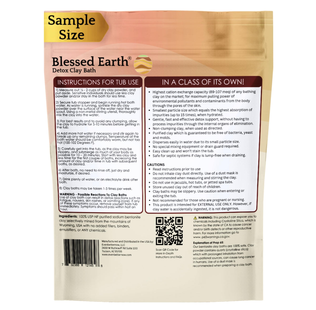 Evenbetternow clay bath cleanup shown as easy rinse and tub-friendly.