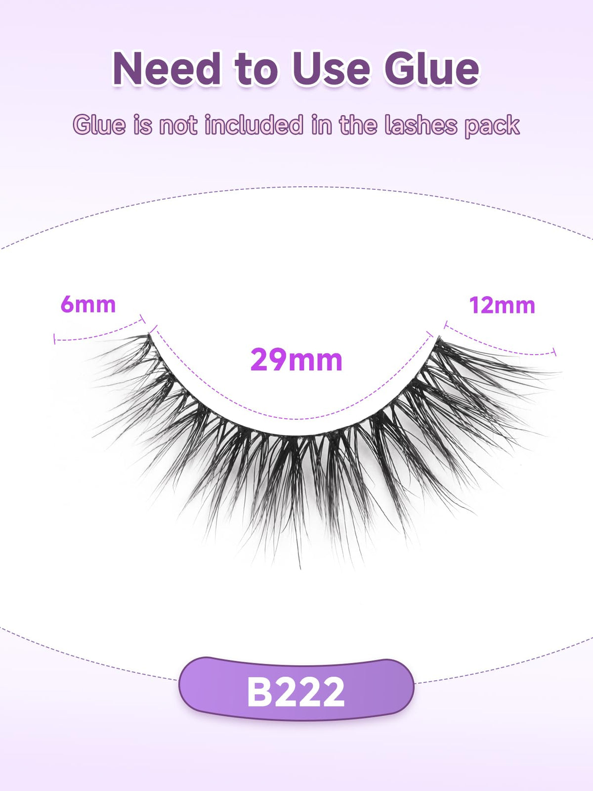 Eventill 3D volume false eyelashes create fuller wispy definition
