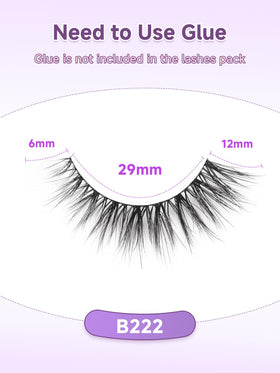 Eventill 3D volume false eyelashes create fuller wispy definition