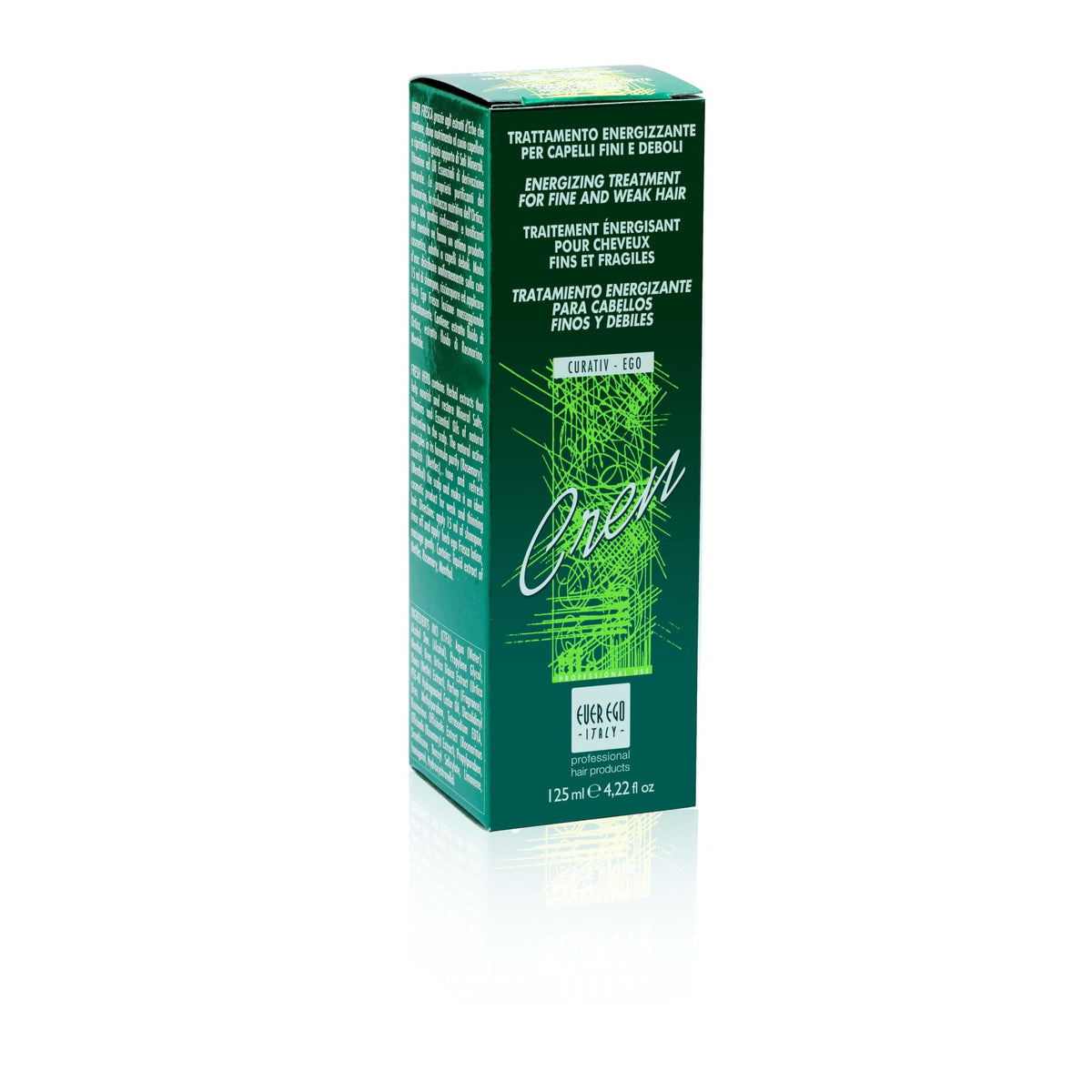 Ever Ego Italy Energizing Hair Lotion bottle for thinning hair.