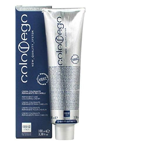 Ever Ego Italy permanent hair color in Black 1/0 bottle for long-lasting shade