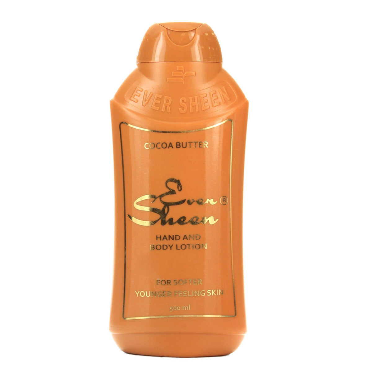 Ever Sheen Cocoa Butter Hand and Body Lotion 16.9oz bottle for daily deep hydration.