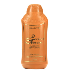 Ever Sheen Cocoa Butter Hand and Body Lotion 16.9oz bottle for daily deep hydration.