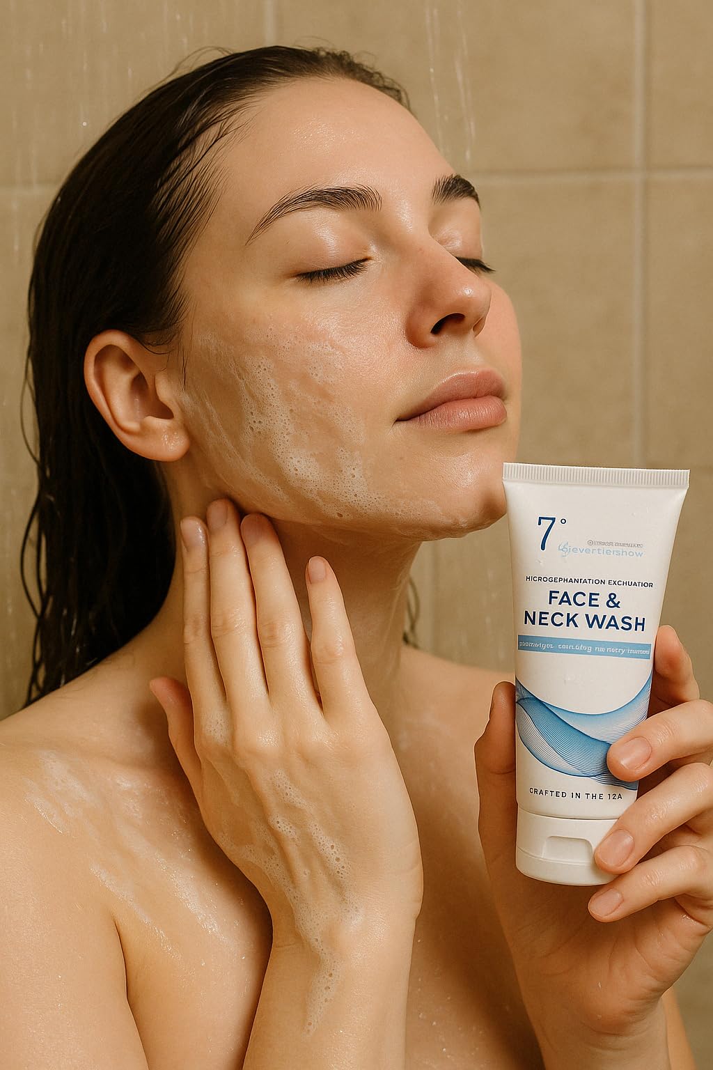Everclearnow dermabrasion beads closeup highlight safe crystals for dead skin removal.