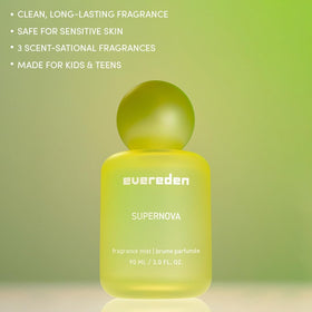 Evereden Darling bottle close-up showing rose and strawberry aroma