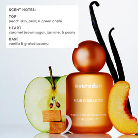 Evereden Brown sugar jasmine peony layer creates a warm, inviting aura.
