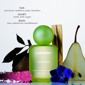 Evereden collectible bottles on shelf for stylish daily rituals