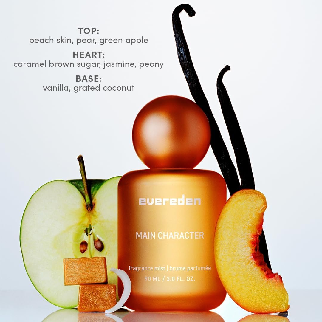 Evereden Darling body mist front view with rosy notes for sweet everyday charm