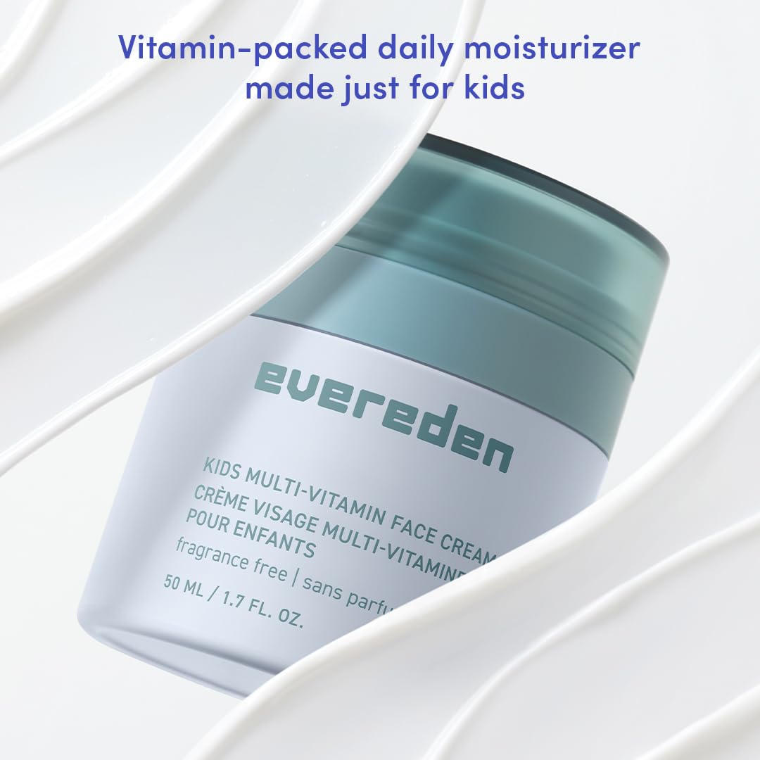 Evereden family-friendly skincare set packaging suitable for shared use.