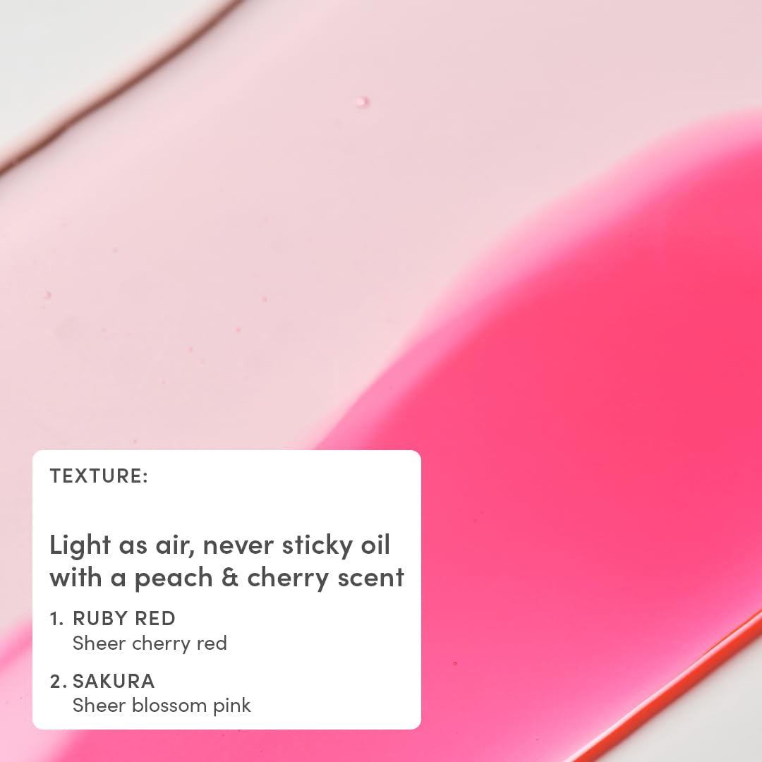Evereden glitter heart keychain adds a playful touch to lip gloss moments