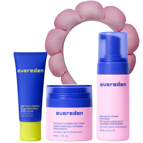 Evereden Peach Face Wash bottle for gentle cleansing of kids' skin