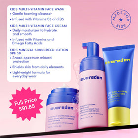 Evereden SPF 30 bottle for lightweight daily sun protection