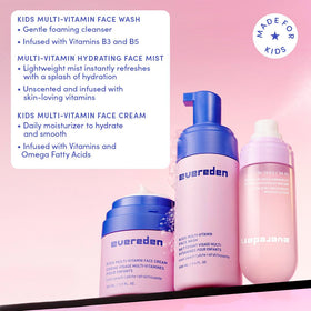 Evereden Kids face lotion cream tube ready for daily hydration.