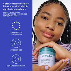 Evereden kids face mist being spritzed for quick refreshment during outdoor activity