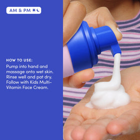 Evereden Kids Face Wash pack of 2 ready for family skincare routine.