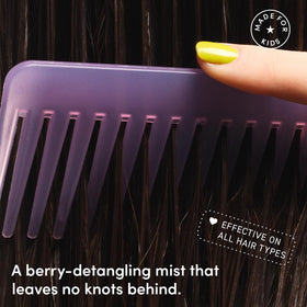 Evereden Kids Hair Set detangler spray bottle for quick brushing sessions.