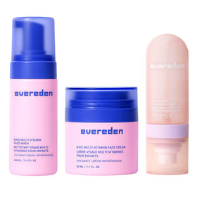 Evereden Kids multi-vitamin hydrating face mist bottle for on-the-go refresh.
