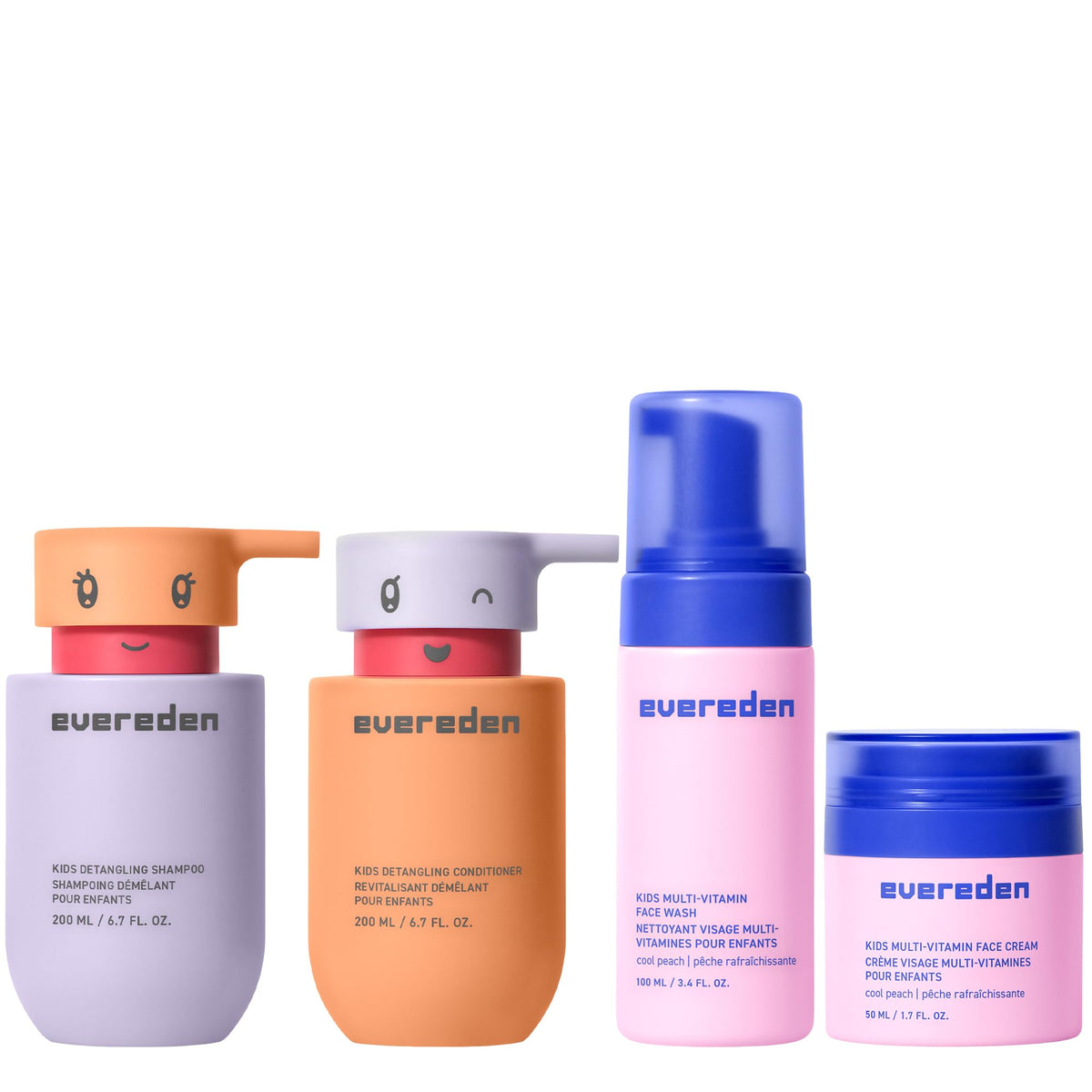 Evereden Kids Routine Bundle packaging shown, emphasizing family-friendly design for gentle care.