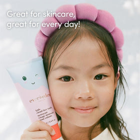 Evereden Kids Spa Headband features thick terry and sponge for comfy skincare moments