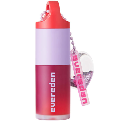 Evereden Kids Tinted Lip Gloss bottle shows sheer red color with hydration benefits