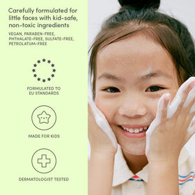 Evereden Kids Travel Set berry-scented spray for kid-friendly styling.