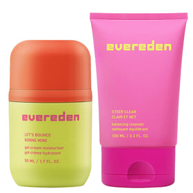 Evereden Lets Bounce Teen Moisturizer bottle offering lightweight hydration for teen skin.