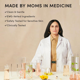 US-made Evereden lip oil packaging emphasizing clean ingredients