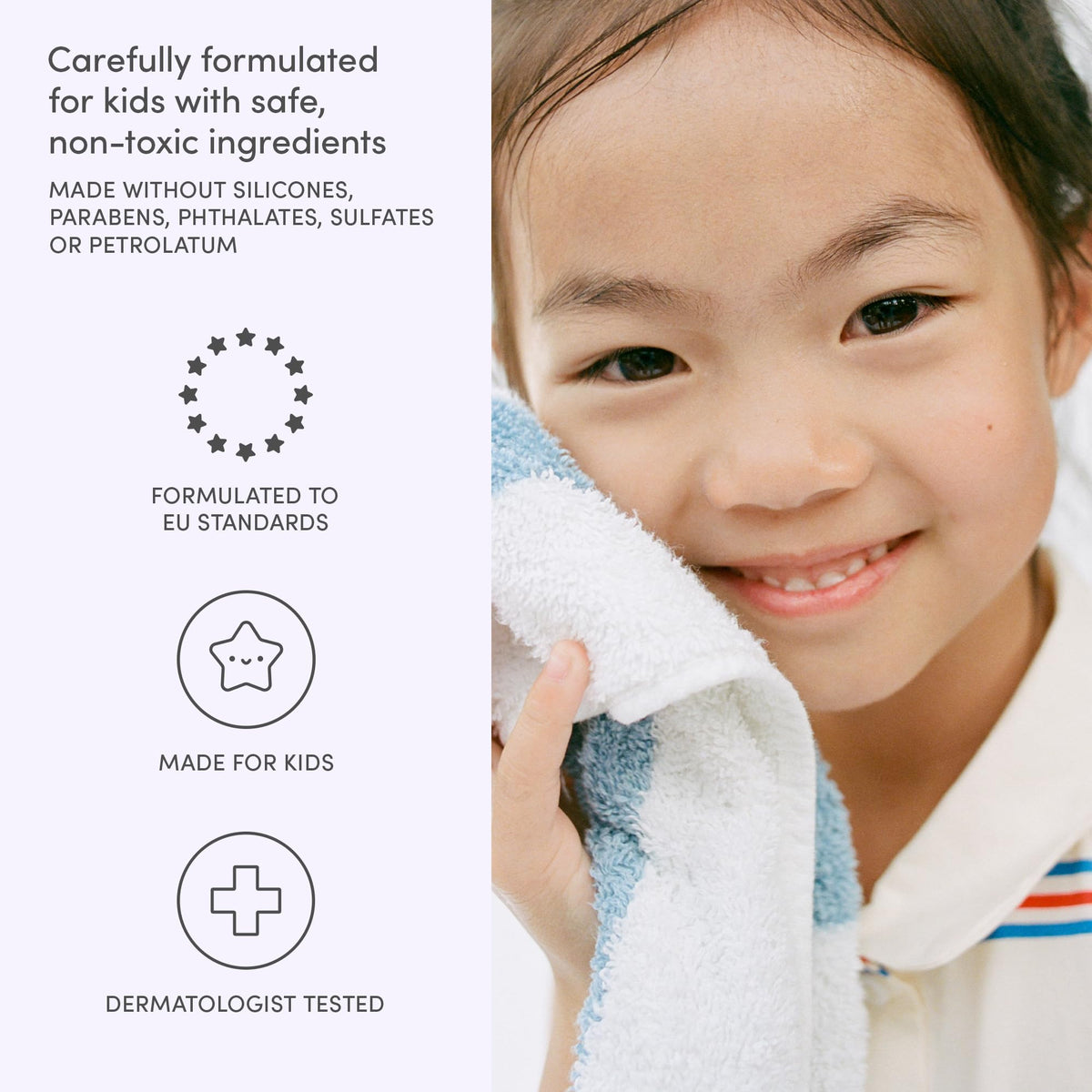 Evereden Made in USA with dermatologist-tested badge on box.