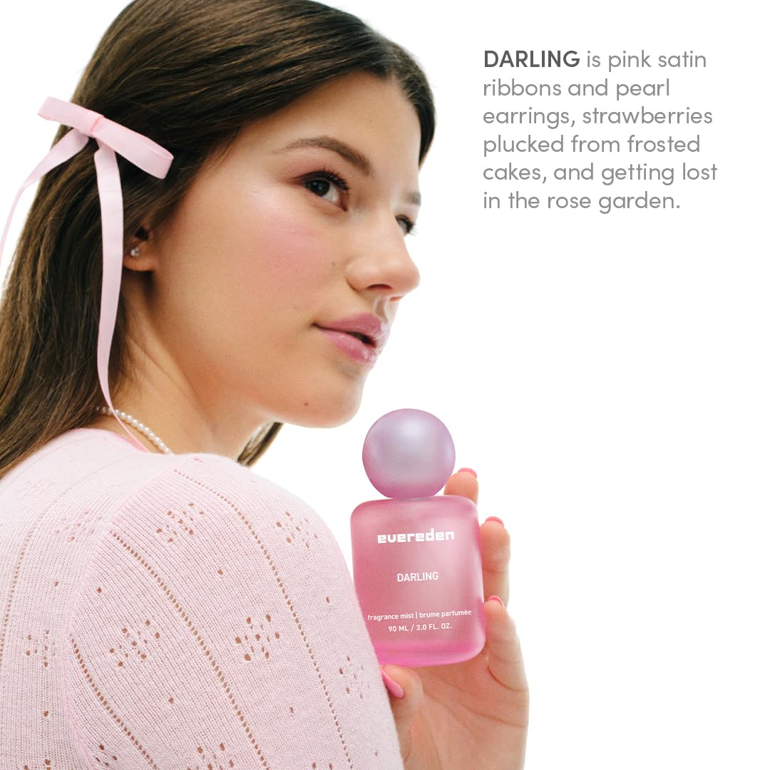 Evereden pink satin ribbons packaging detail enhances collectible look