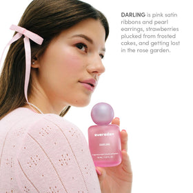 Evereden pink satin ribbons packaging detail enhances collectible look