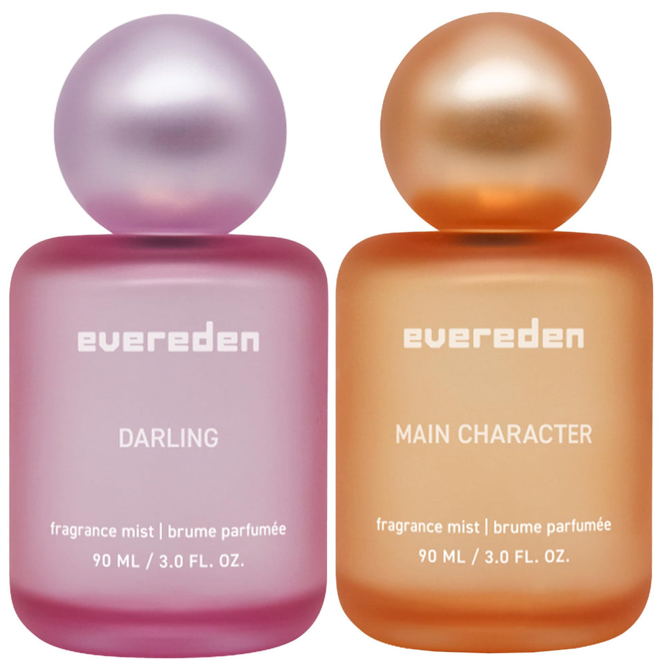 Evereden Main Character mist dispenser bottle for teen-friendly fragrance