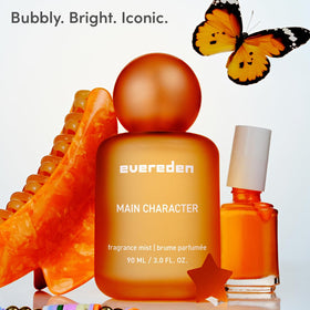 Evereden Peach skin note adds light sweetness for airy vibes.