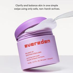 Evereden teen skincare routine signpost showing gentle, blemish-friendly care