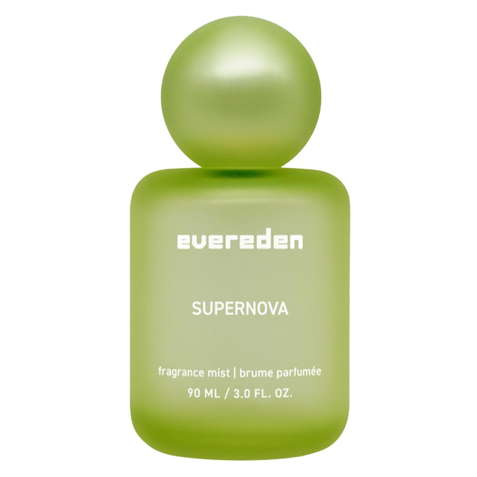Evereden Supernova bottle closeup for teen self-expression with fresh scent