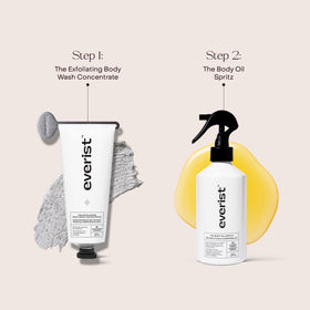 Everist Body Oil Spritz is vegan and cruelty-free skincare.