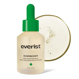 Everist EverBoost serum bottle pour for easy daily scalp application to promote fuller-looking hair