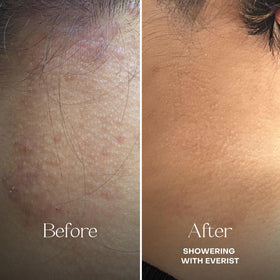 Everist fragrance-free shampoo concentrate lather presents a mild, effective cleanse.