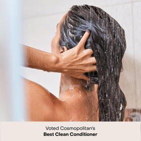 Everist ingredients close-up reveals plant-based, clean formulation for sensitive scalps.