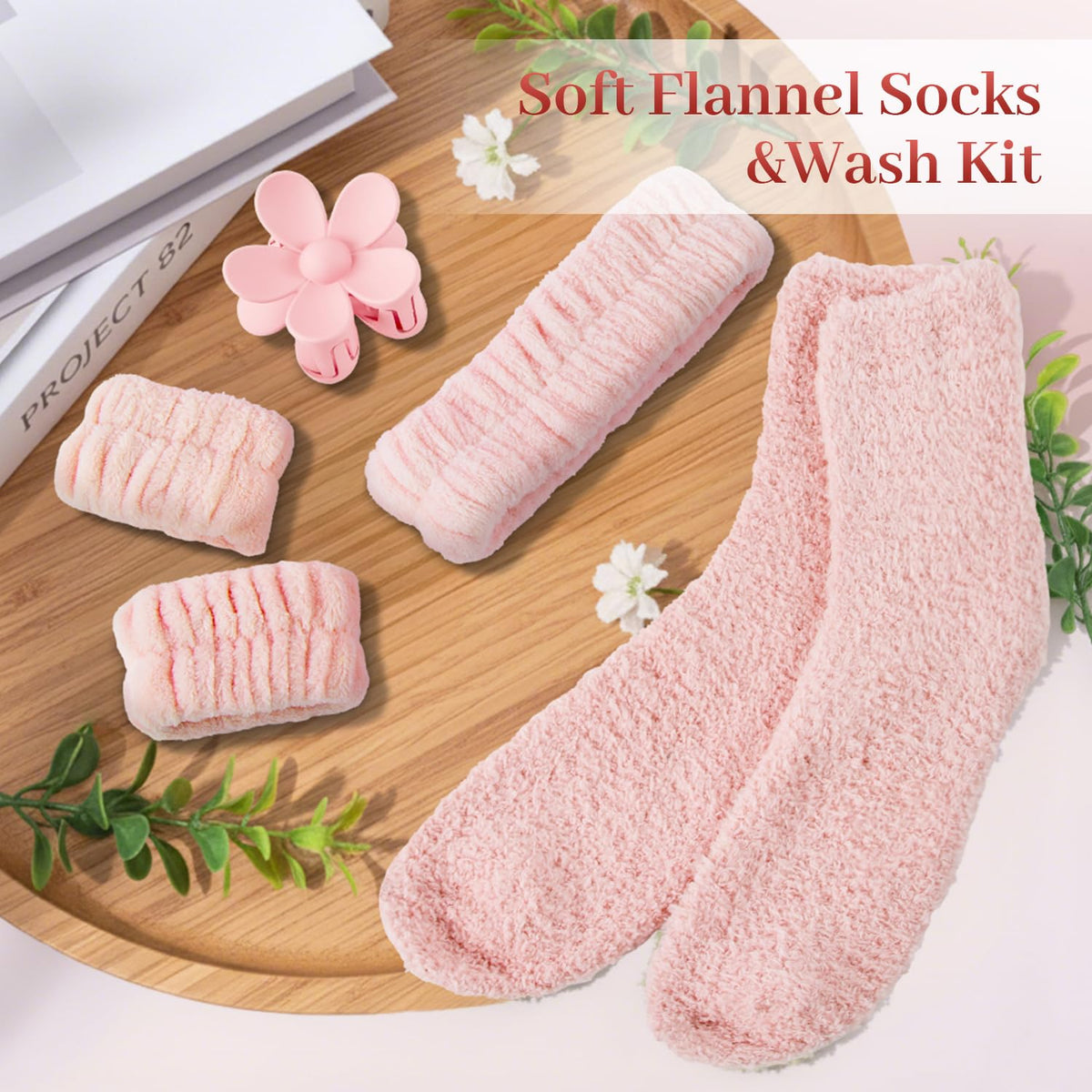 Evermow flannel socks provide cozy warmth from toes to heart.