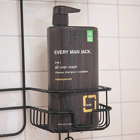 Every Man Jack lather demonstrates the 3-in-1 cleansing action.