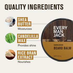 Every Man Jack candelilla wax ingredient close-up signaling natural styling support.