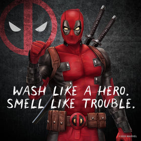 Every Man Jack Deadpool body wash two-pack viewed together for gifting