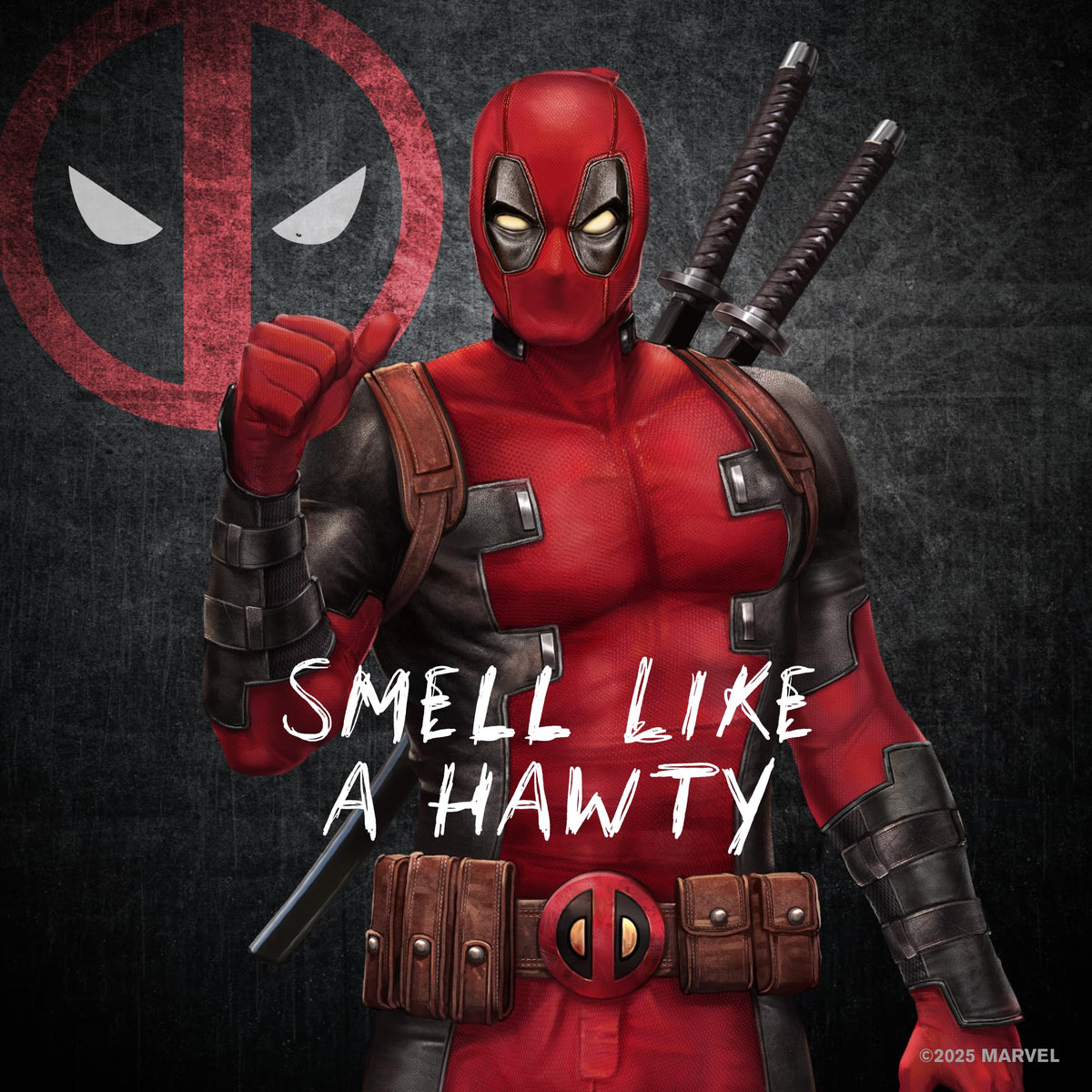 Every Man Jack Deadpool deodorant two-pack tubes shown together for gifting practicality