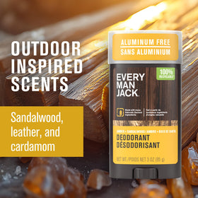 Every Man Jack packaging with sustainable design