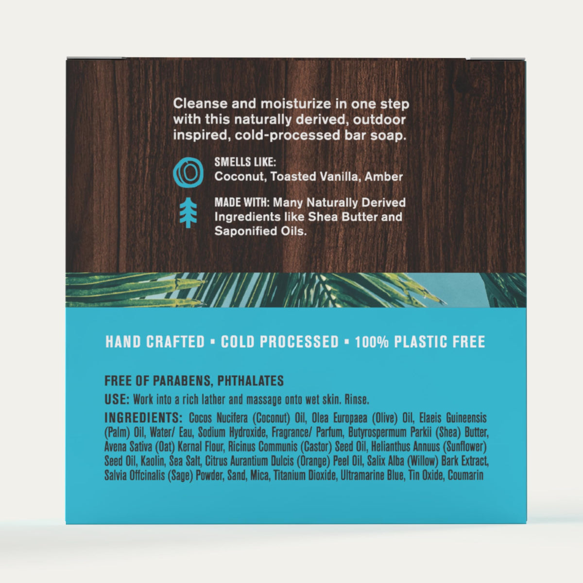 Every Man Jack driftwood scent bar soap evokes beachy, sun-kissed moments.
